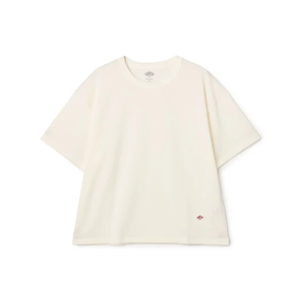 Danton Men's Oversized White Cotton Jersey T-Shirt